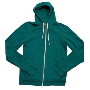 American Apparel M Full-zip hooded sweatshirt F497